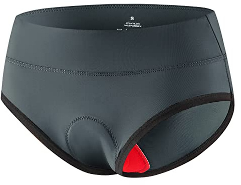 TBoonor Cycliste Féminin Short Respirant et Sechage Rapide Culotte Vélo Rembourrée Confortable et Élastique Cycliste Féminin Taille Haute avec 4D Rembourrés pour VTT, Yoga, Équitation