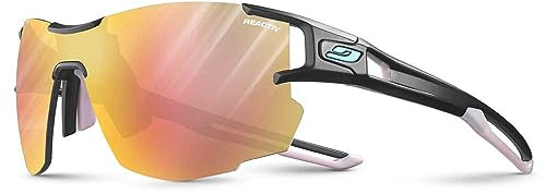 Julbo Sonnenbrille - AEROLITE - Damen - Schwarz Durchscheinend Matt/Pastellrosa - Selbsttönend 1 <> 3
