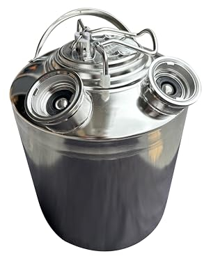 Semfeil Brew Reinigungsset für Bierleitungen, 2,5 Liter, Kegerator, Bierleitungsreiniger-Set mit 2-D-Kupplung für Bierleitungen, Reinigungsset für Bierleitungen, 2,5 Liter Fass-Linien-Reinigungsset