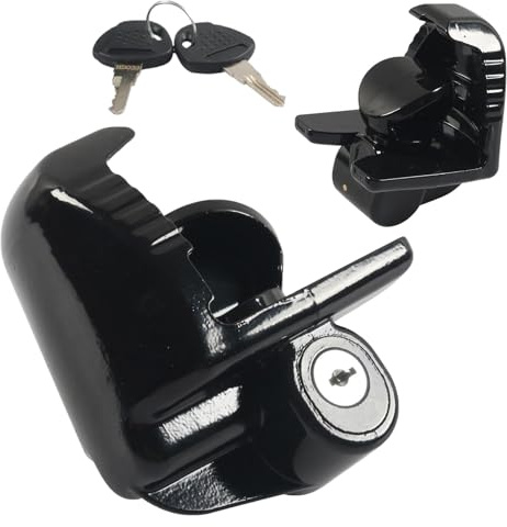Juego de cerradura de remolque para, gancho ajustable para tractor de RV – Cerraduras de RV para remolques de viaje, accesorios de remolque de viaje para protección de remolque