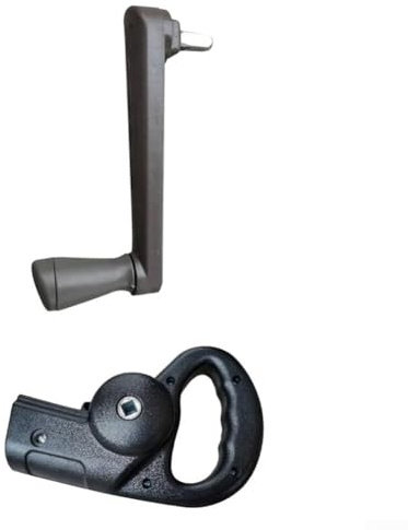 Yuanpgky Manivelle de rechange pour parasol de terrasse, accessoire durable en plastique pour parasol de jardin pour une installation facile et une large compatibilité avec la plupart des bananes (0)