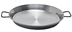PAELLA PFANNE EXTRA VERSTÄRKT, ROBUST, 40cm *PROFESSION, Silber