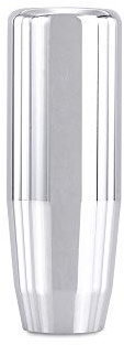 Mishimoto MMSK-SL Weighted Shift Knob, with 3 Thread Pitch Inserts for Universal Fit, Silver Steel