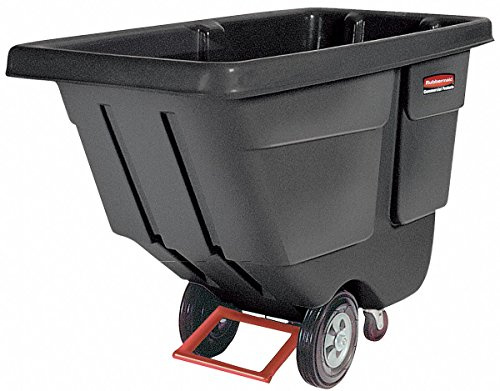 Rubbermaid 1304 Utility Duty 1/2 Cu. Yd. Tilt Truck, 60 L x 28 W x 38-5/8H