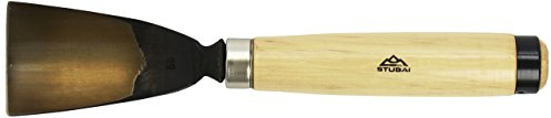 Stubai 526860 Couteau à sculpteur avec manche en bois, Or/Beige, 60 mm