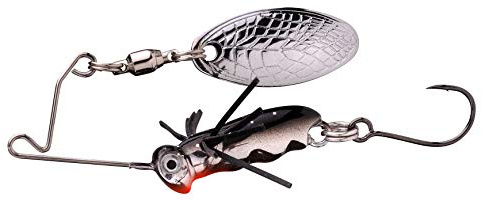 Micro Spinnerbait Larva 4cm 7g UV Roach mit Einzelhaken von Spro