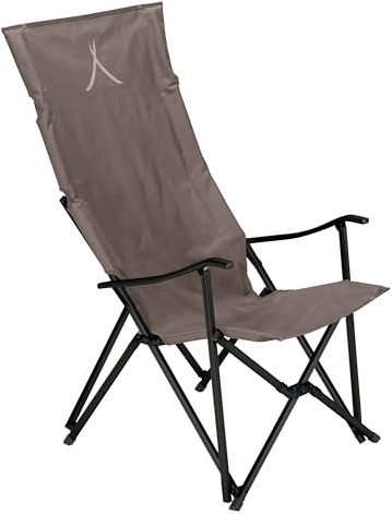 GRAND CANYON Campingstuhl EL Tovar HIGHBACK Klappstuhl – Leichter Campingstuhl mit hoher Rückenlehne, Armlehnen und Tragetasche für Camping und Outdoor