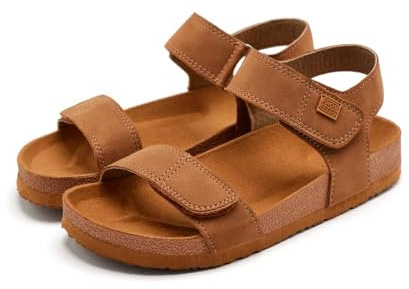 GIOSEPPO Chanclas Color Cuero Estilo Bio para NIÑOS TREDEGAR