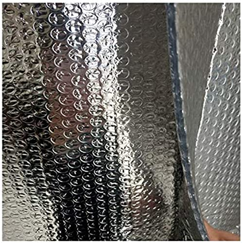 Pealihuy Isolierung Selbstklebende Reflektierende Isolierrolle Wärmedämmung Dampfsperre Hitzereflektierende Folie Garagentor-Isolierungssatz Isolierung Für Wand Boden Ro (Größe: 1 X 25 M),1x30m