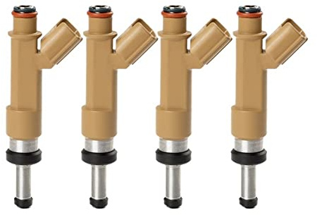 HEXEH Injecteur de Carburant 4 Pièces Buse D'injection De Carburant d'origine pour Toyota pour Prius pour Lexus CT200h 2010-2015 1.8L