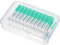 200 Stück Zahnreinigung Zwischenräume,Dentalbürsten,Interdentalbürsten Extra Soft,Tragbarer Dental Floss,Zahnreinigung Werkzeug Adaptive Interdentalbürste für Zahnreinigung(Grün)