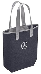Mercedes-Benz Einkaufstasche Shopper dunkelblau 100% Polyester