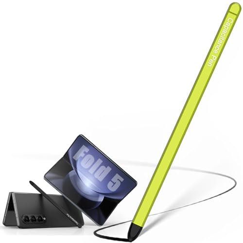 S Pen Replacement, Samsung Fold5 Pen Stylus Pen, Z Fold 5 Slim Pens, Input pen for Samsung z Fold5 Fold Edition, Universal Stylus Pens for Samsung Galaxy Z Fold5 Smartphone-Green