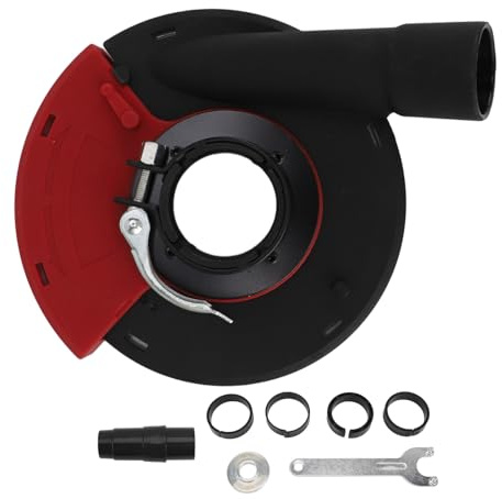Dust Shroud for Angle Grinders, Angle Grinder Dust Shroud, Universal Grinding Dust Shroud, Reduce Dust Grinding Shroud for Polishing Stone, Floor, Concrete