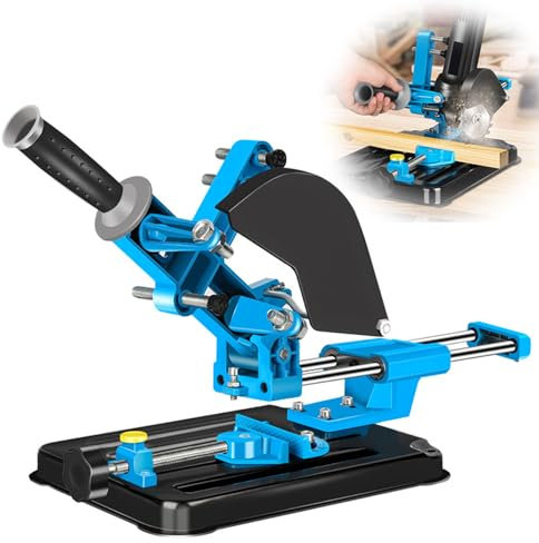 Soporte Portátil Para Amoladora Angular, Soporte Para Máquina Cortadora Multifuncional DIY De 45 °, Soporte De Fijación MINI Ajustable Y Extraíble En Ángulo Para Amoladora Angular De 100/115/125MM