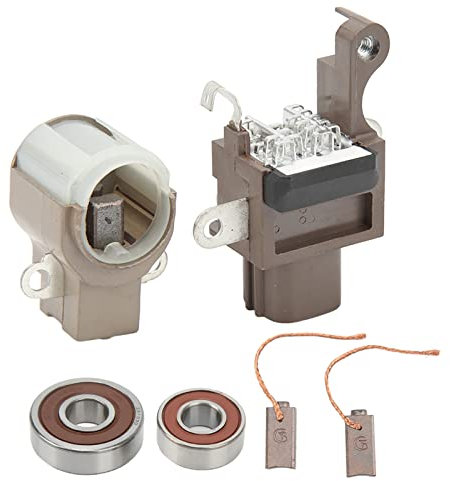 Kit de Reparación de Alternador, Escobillas 104210‑5490 Rodamientos de Ajuste Directo para Automóviles