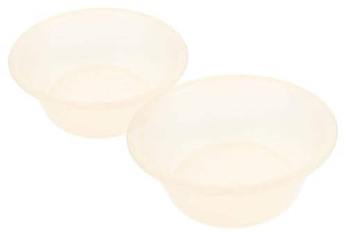 Healvian Lavabo De Plástico Grande 2 Piezas Pediluvio Transparente Baño De Pies Para Spa Fácil De Limpiar