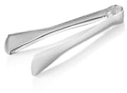 Pince à sucre 10 cm en acier nickel-chrome 18/10