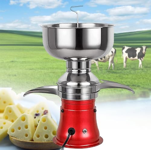 Centrifugeuse électrique pour lait frais, 50 l/h - Obtenez une onctuosité parfaite avec du lait entier, idéale pour le beurre, la crème et le lait écrémé - Centrifugeuse de cuisine