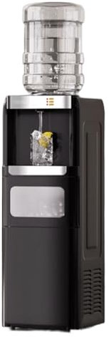 3 in 1 Ice Maker Water Dispenser 44LBS Daily Water Cooler with Ice Maker with Ice Storage Room Child Safetys Lock Water Cooler for Home Kitchen Office