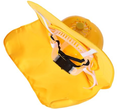 Zerodeko Chapeau De Protection Solaire pour Extérieur Pare-Soleil pour Cou Chapeau De Protection pour Randonnée Accessoire Extérieur pour Ventilateur Solaire De pour Construction