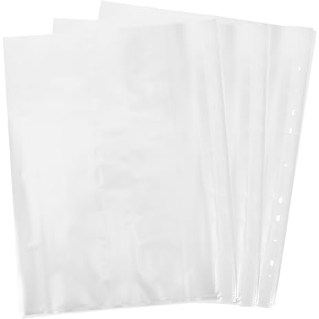 OFFSCH 100 Piezas Unidades Fundas Protectoras Transparentes para Dorsales de Atletismo Soporte Resistente para Exhibición y Almacenamiento de Números de Diseño y Compatible con