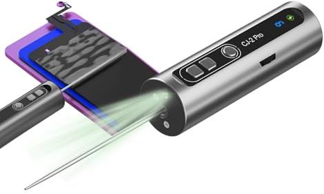 Liakyunf Strumento Elettrico Per Rimozione Colla,Regolabile a 9 Livelli | Rimuovitore di Adesivo Duro per Schermi - per Riparazione Levigatura e Rimozione di su Schermi Telefono