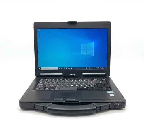 Tough-book CF-53 MK4 Refurbished, Intel Core i5, 14.1 HD (1366x768), 16GB RAM, 1TB SSD, Rugged Laptop, HDMI, VGA, RS232, USB 3.0, DVD, WiFi, Windows 10, MIL-STD-810G Certified
