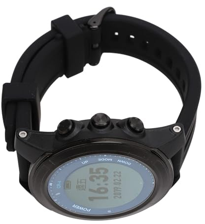 SALALIS Computer Subacqueo Impermeabile 100 M Multifunzione Elegante per Immersioni Subacquee e Apnea Silicone