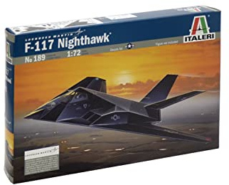 Italeri 0189 - F-117a Nighthawk Model Kit Scala 1:72
