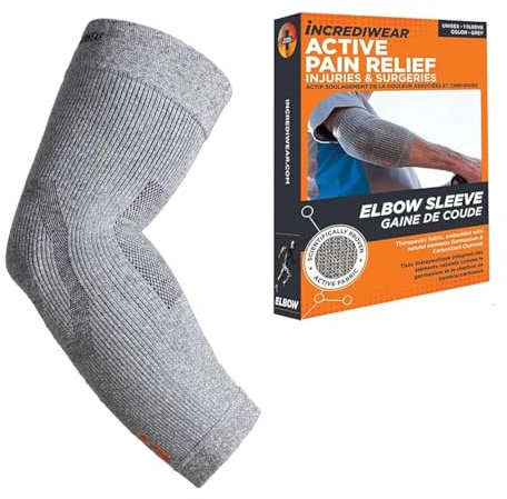 Incrediwear Elbow Sleeve – Elbow Brace for Elbow Support, Joint Pain Relief, Inflammation Relief, and Circulation, Tendonitis, Golf and Tennis Elbow Brace for Women and Men