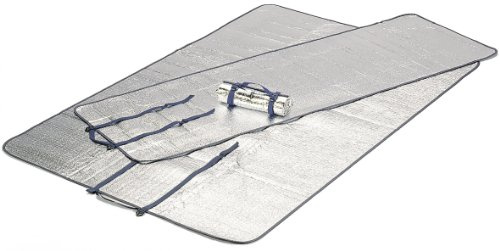 Simex Sport Alumatte Duo, silber, 41095 190 x 120 cm 1 Stück