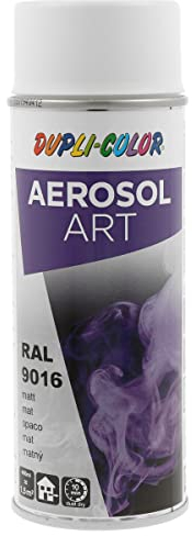 DUPLI-COLOR 131622 AEROSOL ART RAL 9016 verkehrsweiß matt 400 ml