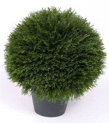 artplants.de Fake Cypress ball SIMONA, 18/45cm, Ø 16/40cm