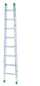Svelt Scala Agricola Conica in Alluminio con Montanti Convergenti – 8 Pioli Antiscivolo – Per Raccolta Frutta e Potatura – Altezza 2,40 m