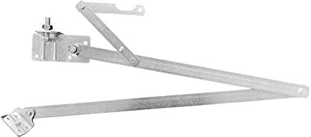 Roto Original Treppe Gestänge Knickhebel komplett Rechts Silber Quadro/Cadet 3 Norm