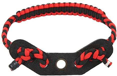 Vitdipy Corde De Poignet De Tir à l'arc, protéger Les Armes,Corde en Nylon épaissie Corde De Poignet De Tir à l'arc Corde De Poignet De Corde d'arc Composé Réglable pour L'équipement De Tir à l'arc