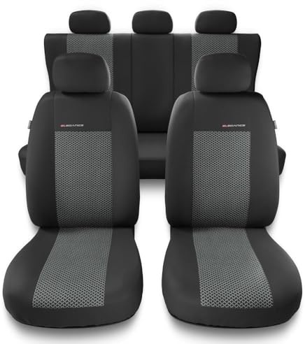 Mossa Sitzbezüge Auto passend für FIAT Panda II III Hatchback 2003-. UNE-2