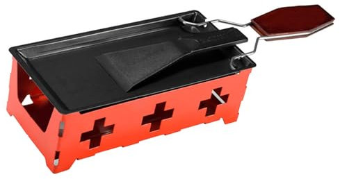 Prácticas sartenes para raclette de queso para barbacoas, resistentes para transformar hamburguesas en hamburguesas con queso en parrillas