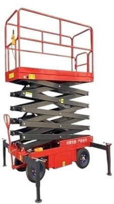 ruyi-1986 Transpaleta elevadora Plataforma elevadora móvil Tipo Tijera Elevador hidráulico eléctrico de Trabajo aéreo Totalmente automática
