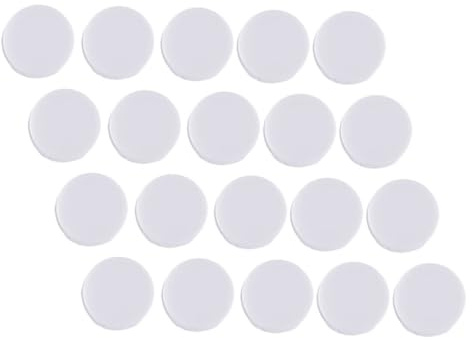 MAGICLULU Boîte à Hochet à Billes Ronde 15mm Blanc 50 Pcs pour Fabrication De Jouets Bébé Accessoires Sifflet Inséré Création Jeux Bébé Bricolage