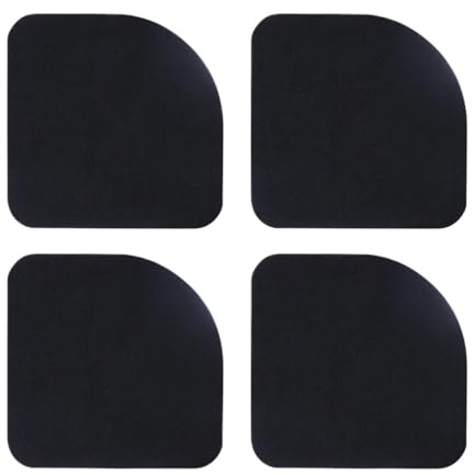 Almohadilla Antivibración Cuadrada For Lavadora, Almohadilla Amortiguadora, Alfombrilla Antivibración Multifuncional, Alfombrilla Antideslizante.(4pcs 7.7x7.7x0.7cm)