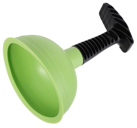 CLISPEED Sturalavandini da Cucina e Bagno Ventosa Verde, Strumento Compatto per Disintasamento Scarichi Lavandino, WC, Doccia e Vasca, Impugnatura Ergonomica, Pulizia Senza Sostanze