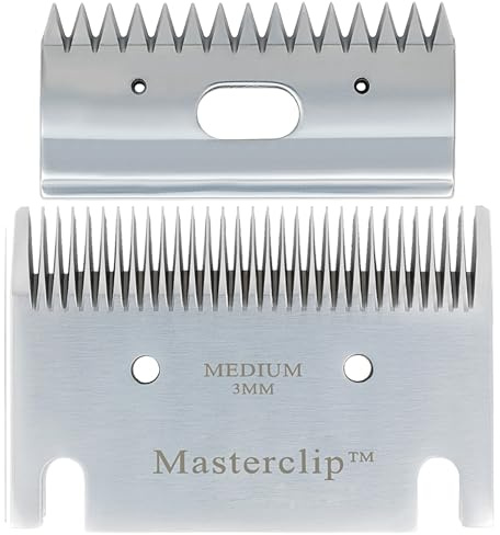 Lame de coupe de cheval Masterclip adapté à Liveryman, Calypso, Heiniger, Dextella, Maxtra.