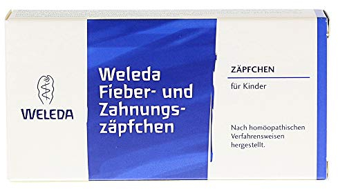 WELEDA Fieber- und Zahnungszäpfchen 10 St