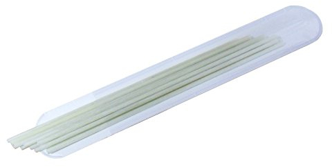 WITTKOWARE 12 Stück Ersatzminen für 2mm Glasfaser-Radierstift, mit Kunststoffheft