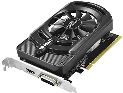 Palit GeForce GTX 1650 StormX 4 GB GDDR5 - Tarjeta gráfica (GeForce GTX 1650, 4 GB, GDDR5, 128 bit, 4096 x 2160 Pixeles, PCI Express x16 3.0)