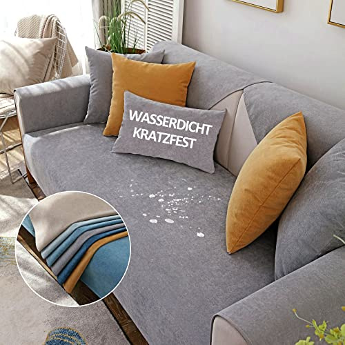 WYJHNLBEDC Hundedecke Wasserdicht Sofa/Couch überwurfdecke/überwurf | Sofaschutz Katze Kratzschutz, Hundematte Grosse Hunde wasserdichte Decke Für Sofa/Auto/Outdoor