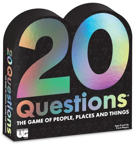 20 Questions The Original Game of People Places and Things from University Games, for 2 to 6 Players Ages 12 and Up