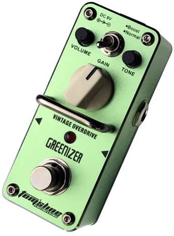 Tom'sline Engineering GREENIZER AGR-3 Overdrive Effektpedal Vintage Overdrive Sound basierend auf dem Tube Screamer Modell